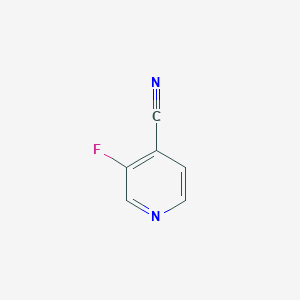 molecular formula C6H3FN2 B040950 3-氟-4-氰基吡啶 CAS No. 113770-88-0