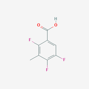 molecular formula C8H5F3O2 B040952 2,4,5-三氟-3-甲基苯甲酸 CAS No. 112822-85-2