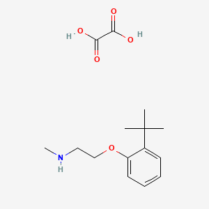 [2-(2-tert-butylphenoxy)ethyl]methylamine oxalate