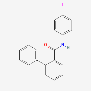 N-(4-iodophenyl)-2-biphenylcarboxamide