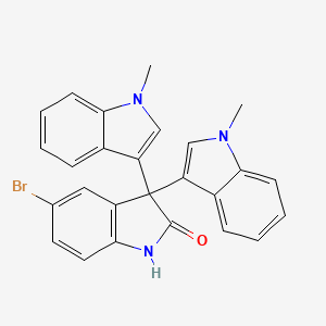 5'-bromo-1,1''-dimethyl-1H,1''H-3,3':3',3''-terindol-2'(1'H)-one