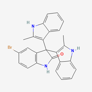 5'-bromo-2,2''-dimethyl-1H,1''H-3,3':3',3''-terindol-2'(1'H)-one