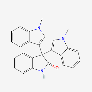 3,3-bis(1-methylindol-3-yl)-1H-indol-2-one