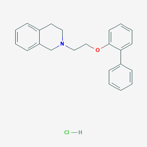 2-[2-(2-biphenylyloxy)ethyl]-1,2,3,4-tetrahydroisoquinoline hydrochloride