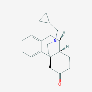 molecular formula C20H25NO B040961 17-(Cyclopropylmethyl)morphinan-6-one CAS No. 112246-80-7