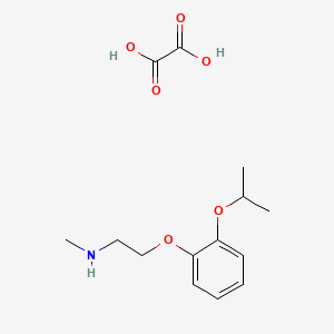 [2-(2-isopropoxyphenoxy)ethyl]methylamine oxalate