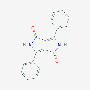 molecular formula C18H12N2O2 B040963 3,6-二苯基-2,5-二氢吡咯并[3,4-c]吡咯-1,4-二酮 CAS No. 120500-90-5
