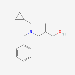 3-[benzyl(cyclopropylmethyl)amino]-2-methylpropan-1-ol