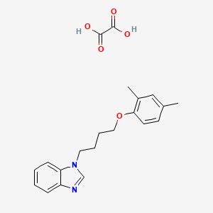 1-[4-(2,4-dimethylphenoxy)butyl]-1H-benzimidazole oxalate