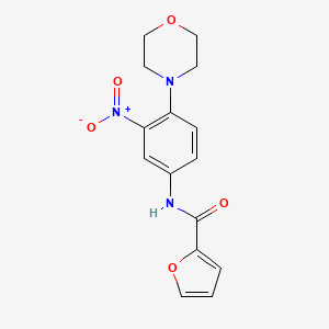 N-[4-(4-morpholinyl)-3-nitrophenyl]-2-furamide