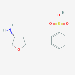 molecular formula C11H17NO4S B040978 (R)-3-氨基四氢呋喃对甲苯磺酸盐 CAS No. 111769-27-8