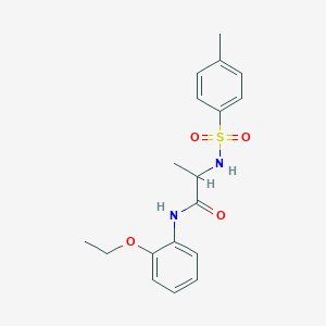 N~1~-(2-ethoxyphenyl)-N~2~-[(4-methylphenyl)sulfonyl]alaninamide