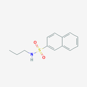 molecular formula C13H15NO2S B4098691 N-propylnaphthalene-2-sulfonamide 