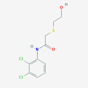 N-(2,3-dichlorophenyl)-2-[(2-hydroxyethyl)thio]acetamide