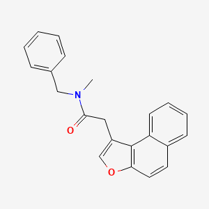 N-benzyl-N-methyl-2-naphtho[2,1-b]furan-1-ylacetamide