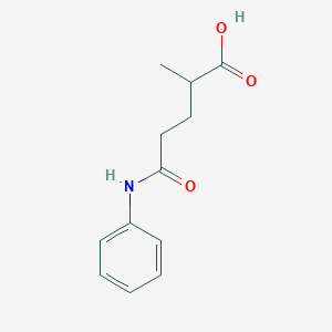 5-anilino-2-methyl-5-oxopentanoic acid