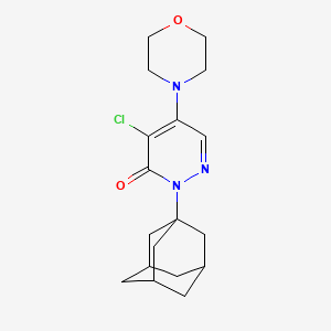 2-(1-ADAMANTYL)-4-CHLORO-5-MORPHOLINO-3(2H)-PYRIDAZINONE