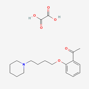 1-{2-[4-(1-piperidinyl)butoxy]phenyl}ethanone oxalate