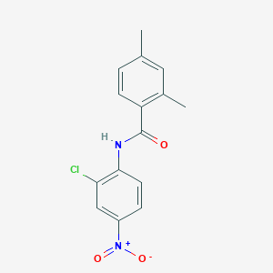 N-(2-chloro-4-nitrophenyl)-2,4-dimethylbenzamide