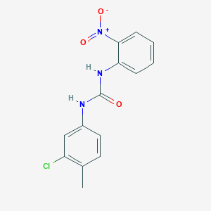 1-(3-Chloro-4-methylphenyl)-3-(2-nitrophenyl)urea