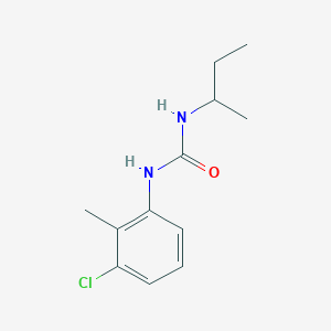 1-Butan-2-yl-3-(3-chloro-2-methylphenyl)urea