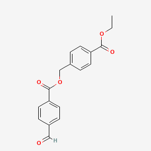 4-(ethoxycarbonyl)benzyl 4-formylbenzoate