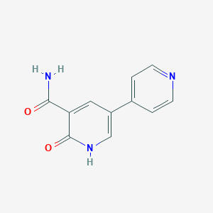 B041009 1,6-Dihydro-6-oxo(3,4'-bipyridine)-5-carboxamide CAS No. 62749-46-6