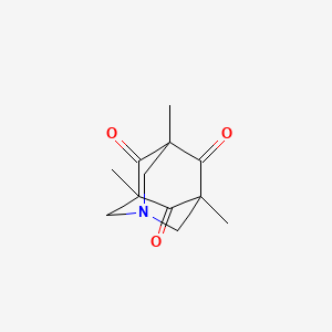 3,5,7-Trimethyl-1-aza-tricyclo(3.3.1.13,7)decane-4,6,10-trione