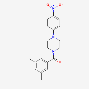 1-(3,5-dimethylbenzoyl)-4-(4-nitrophenyl)piperazine