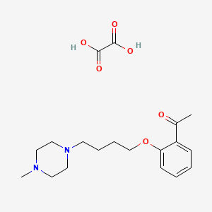 1-{2-[4-(4-methyl-1-piperazinyl)butoxy]phenyl}ethanone oxalate