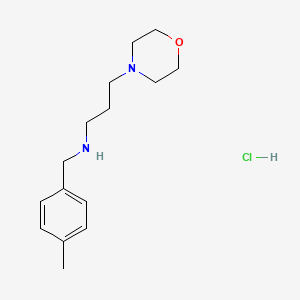 N-(4-methylbenzyl)-3-(4-morpholinyl)-1-propanamine hydrochloride