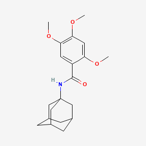 N-(1-adamantyl)-2,4,5-trimethoxybenzamide