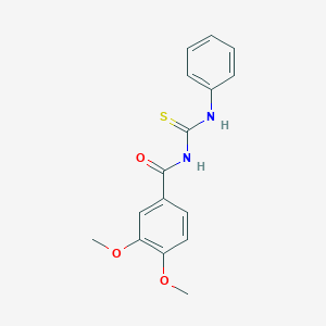N-(3,4-dimethoxybenzoyl)-N'-phenylthiourea