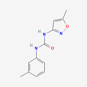 N-(5-methyl-3-isoxazolyl)-N'-(3-methylphenyl)urea