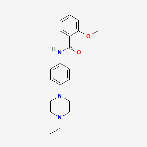 N-[4-(4-ethylpiperazin-1-yl)phenyl]-2-methoxybenzamide