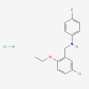 N-(5-chloro-2-ethoxybenzyl)-4-fluoroaniline hydrochloride