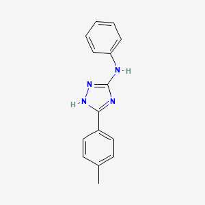 5-(4-methylphenyl)-N-phenyl-1H-1,2,4-triazol-3-amine