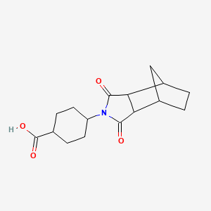 4-(1,3-dioxooctahydro-2H-4,7-methanoisoindol-2-yl)cyclohexanecarboxylic acid