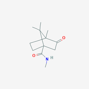 molecular formula C12H19NO2 B4102552 N,4,7,7-tetramethyl-3-oxobicyclo[2.2.1]heptane-1-carboxamide 