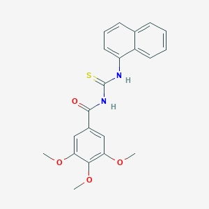 N-(1-naphthyl)-N'-(3,4,5-trimethoxybenzoyl)thiourea
