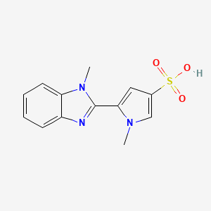 1-methyl-5-(1-methyl-1H-benzimidazol-2-yl)-1H-pyrrole-3-sulfonic acid