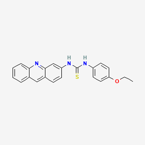 N-3-acridinyl-N'-(4-ethoxyphenyl)thiourea