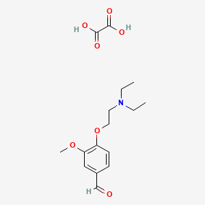 4-[2-(diethylamino)ethoxy]-3-methoxybenzaldehyde oxalate