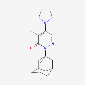 2-(1-adamantyl)-4-chloro-5-(1-pyrrolidinyl)-3(2H)-pyridazinone