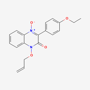 1-(allyloxy)-3-(4-ethoxyphenyl)-2(1H)-quinoxalinone 4-oxide