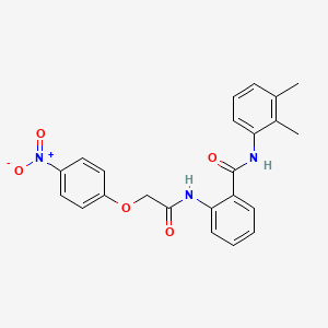 N-(2,3-dimethylphenyl)-2-{[(4-nitrophenoxy)acetyl]amino}benzamide