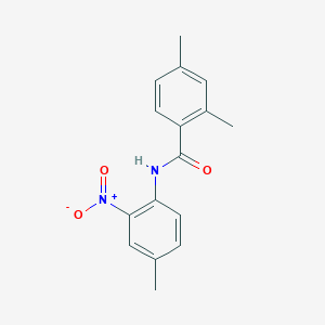 2,4-dimethyl-N-(4-methyl-2-nitrophenyl)benzamide