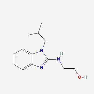 2-[(1-isobutyl-1H-benzimidazol-2-yl)amino]ethanol