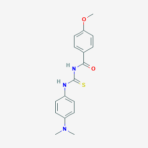 N-[4-(dimethylamino)phenyl]-N'-(4-methoxybenzoyl)thiourea