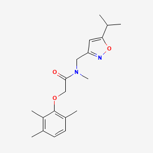 N-[(5-isopropylisoxazol-3-yl)methyl]-N-methyl-2-(2,3,6-trimethylphenoxy)acetamide